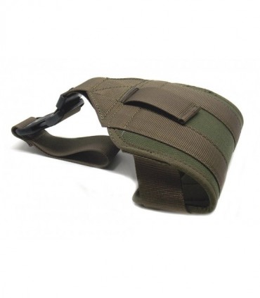 Appoggio di fucile in cordura Radar da cintura per scarico peso spalla