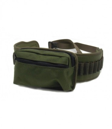 Cartuccera Radar cordura 16 celle per carabina con tasca centrale