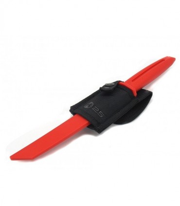 Coltello K25 Tanto da allenamento rosso