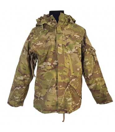 Giubbotto PARKA VEGETATO ITALIANO impermeabile e traspirante per uso militare Esercito o all'aperto