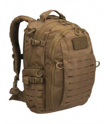 Military HEXTAC® Backpack with hexagonal pattern made of water-resistant material