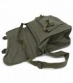 Borsa canvas Delfiero verde caccia tracolla militare
