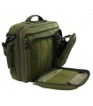 Zaino borsa a tracolla convertibile PORTA COMPUTER Verde militare Notebook MOLLE