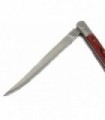 Coltello Albainox tipo stiletto con lama 7 cm con manico in legno