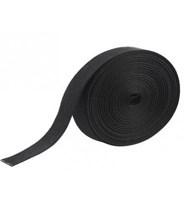 Nastro per cintura in canapa nero da 3 cm