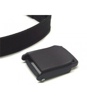 Fibbia in polimero con coprifibbia