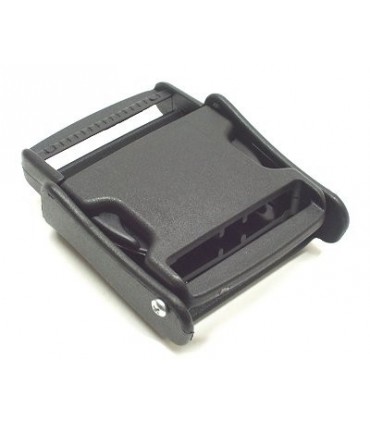 Fibbia in polimero con coprifibbia