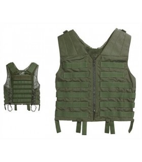 Gilet tattico Vega 2SM00 verde cordura e rete