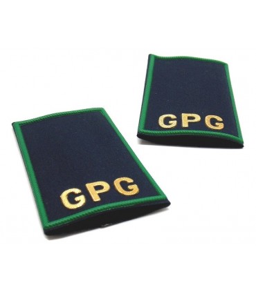 Tubolari GPG plastificati verde per guardia giurata