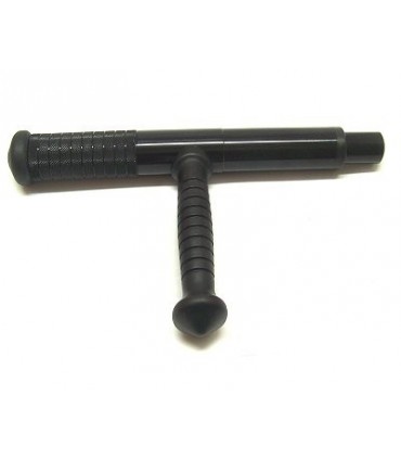 OM42 - Manganello bastone telescopico tonfa retrattile Vega Holster con impugnatura antiscivolo