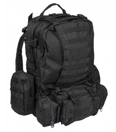 Zaino Defense Assembly Scomponibile 4 in 1 Militare modulare MilTec NERO