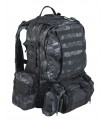 Zaino Defense Assembly Scomponibile 4 in 1 Militare modulare MilTec NERO