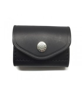 Porta colpi Vega Holster in cuoio 1P10 calibro 38 357 per cintura cinturone