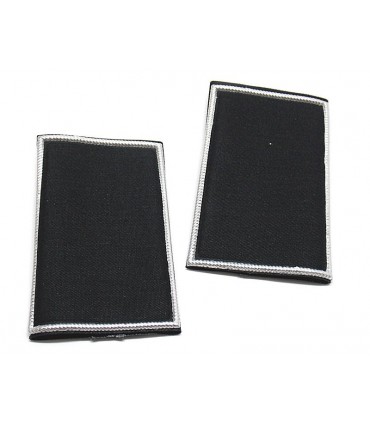 Tubolari generici nero bordo in argento