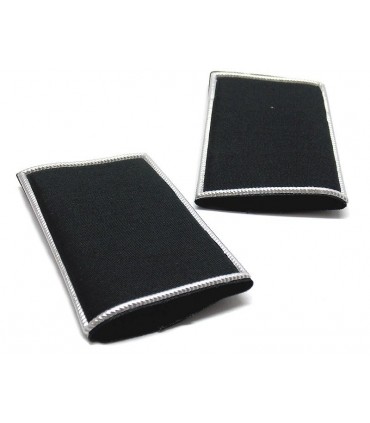 Tubolari generici nero bordo in argento
