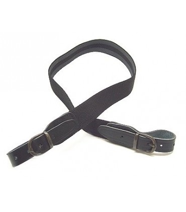 Bretella Vega tela nera antiscivolo 2BR04 per fucile