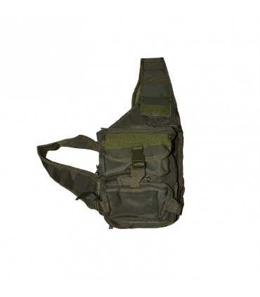 J17 - Borsa zaino a tracolla monospalla Patton in cordura marsupio porta utility
