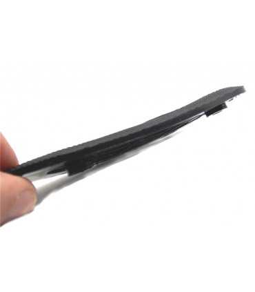 Calciolo in bachelite diana di colore nero per fucile - lunghezza 13,5 cm