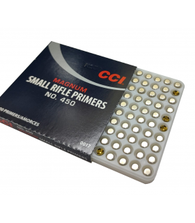 Innesco 450 CCI small rifle magnum per bossolo cartuccia 100pz
