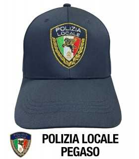 copy of Nuovo cappello in cotone tipo baseball POLIZIA LOCALE con ricamo Regione Calabria berretto