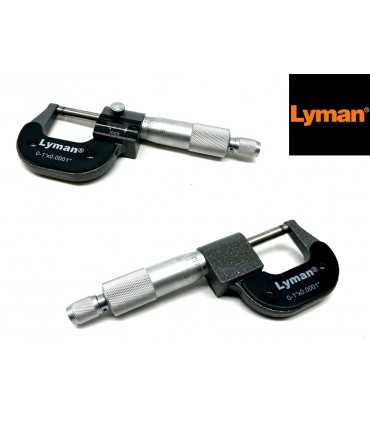 Lyman micrometro per collo bossoli