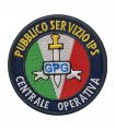 Patch tondone da braccio Guardia Giurata GPG-IPS incaricato di pubblico servizio
