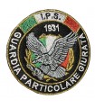 Patch tondone da braccio Guardia Giurata GPG-IPS incaricato di pubblico servizio 1931