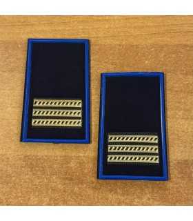 Tubolari plastificati da MARESCIALLO CAPO Polizia Locale Municipale Guardia Giurata con 3 binari