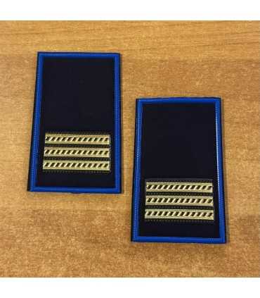 Tubolari plastificati da MARESCIALLO CAPO Polizia Locale Municipale Guardia Giurata con 3 binari