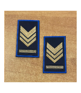 Tubolari plastificati da BRIGADIERE CAPO Polizia Locale Municipale Guardia Giurata con 3 binari