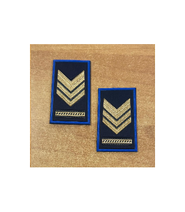 Tubolari plastificati da BRIGADIERE CAPO Polizia Locale Municipale Guardia Giurata con 3 binari