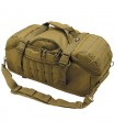Zaino Borsone Valigia TRAVEL BAG militare con sistema molle 50 Litri NERO MFH