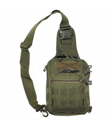 MFH Combat Tactical Shoulder Bag With MOLLE Attachments