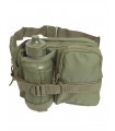 Marsupio militare con borraccia miltec verde softair militaria viaggio od green