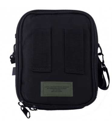 Marsupio Borsa a tracolla con fondina porta pistola anche da cinturone MFH NERO