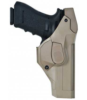 DCH8 - Duty "CAMA" Holster: professional polymer injection molded holster