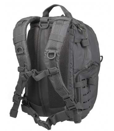 Zaino Incursore Militare Nero HEXTAC® by Miltec impermeabile sistema molle