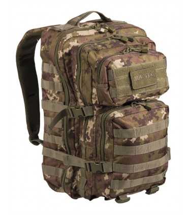 Zaino Assault Incursore da 30 e 50 Litri Militare Molle MilTec Assalto Small o Large Escursionismo Outdoor