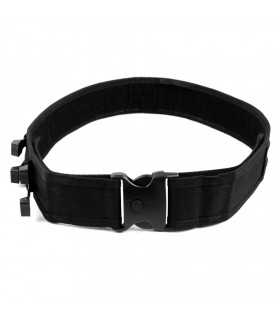 Cinturone Nero Tattico Militare in CORDURA Uso Professionale FOSTEX con manette