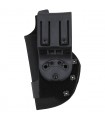 AT Holster, black, with plastic cover