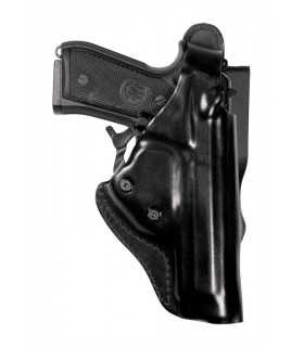 SP1 - Police/Duty belt leather gun holster