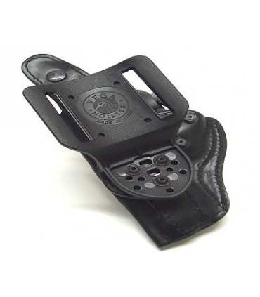 SP1 - Police/Duty belt leather gun holster