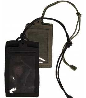 Wearable ID Card Badge case under the clothes by flat shape