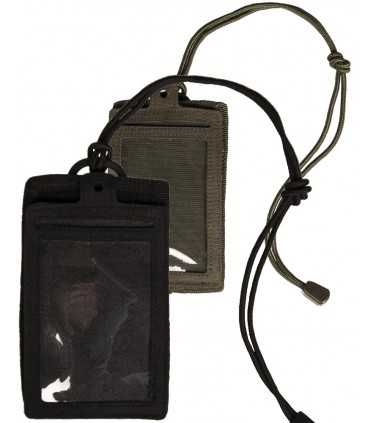 Wearable ID Card Badge case under the clothes by flat shape