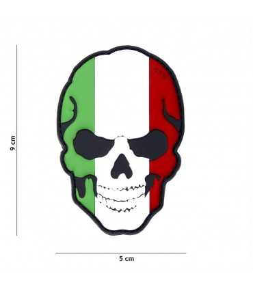 PATCH 3D PVC SKULL ITALY