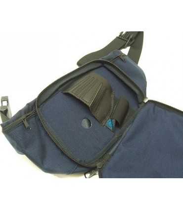 2U90 - 2U91 - Marsupio porta pistola con fondina interna in pelle