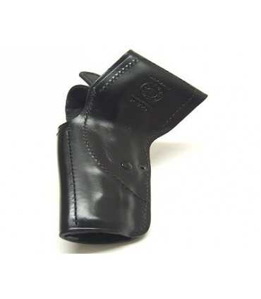 P1 - Duty leather gun belt holster with quick release