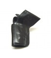 P1 - Duty leather gun belt holster with quick release