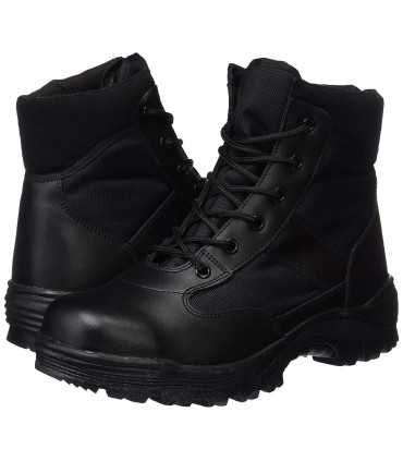 BLACK SECURITY LOW BOOTS