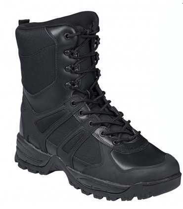 BLACK COMBAT BOOTS GEN. II for Police and Security